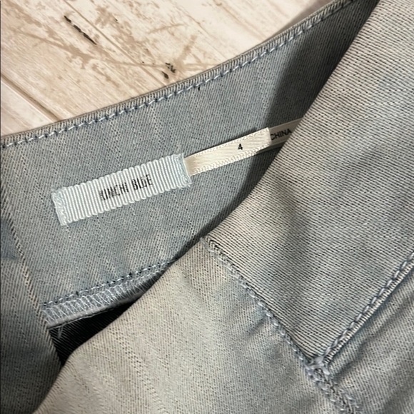 Kimichi Blue Embroidered Denim Women Shorts 4 - Picture 5 of 6